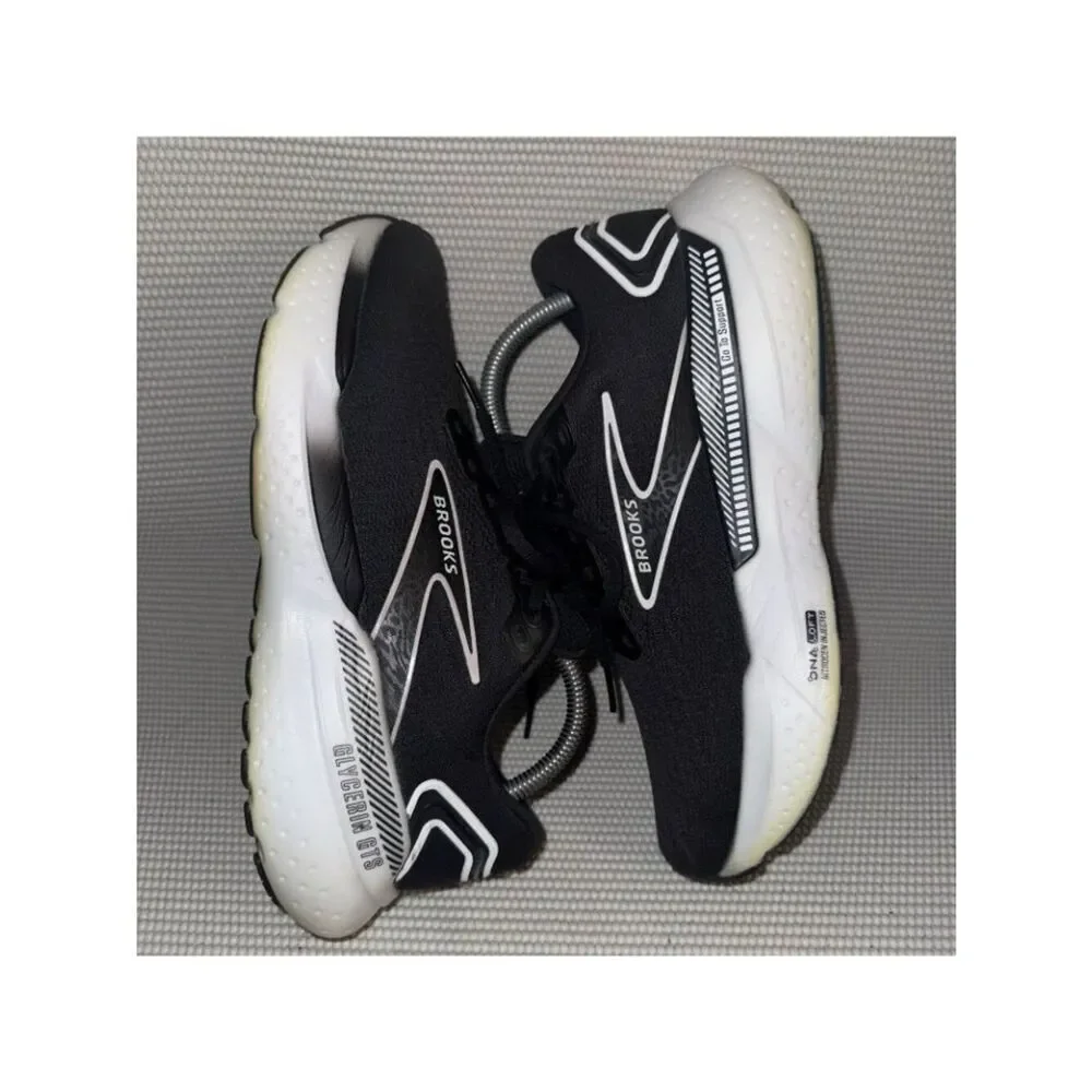 Brooks Glycerin GTS 21 Black Sneaker Running Athletic Gym Shoes Women’s Size 10
